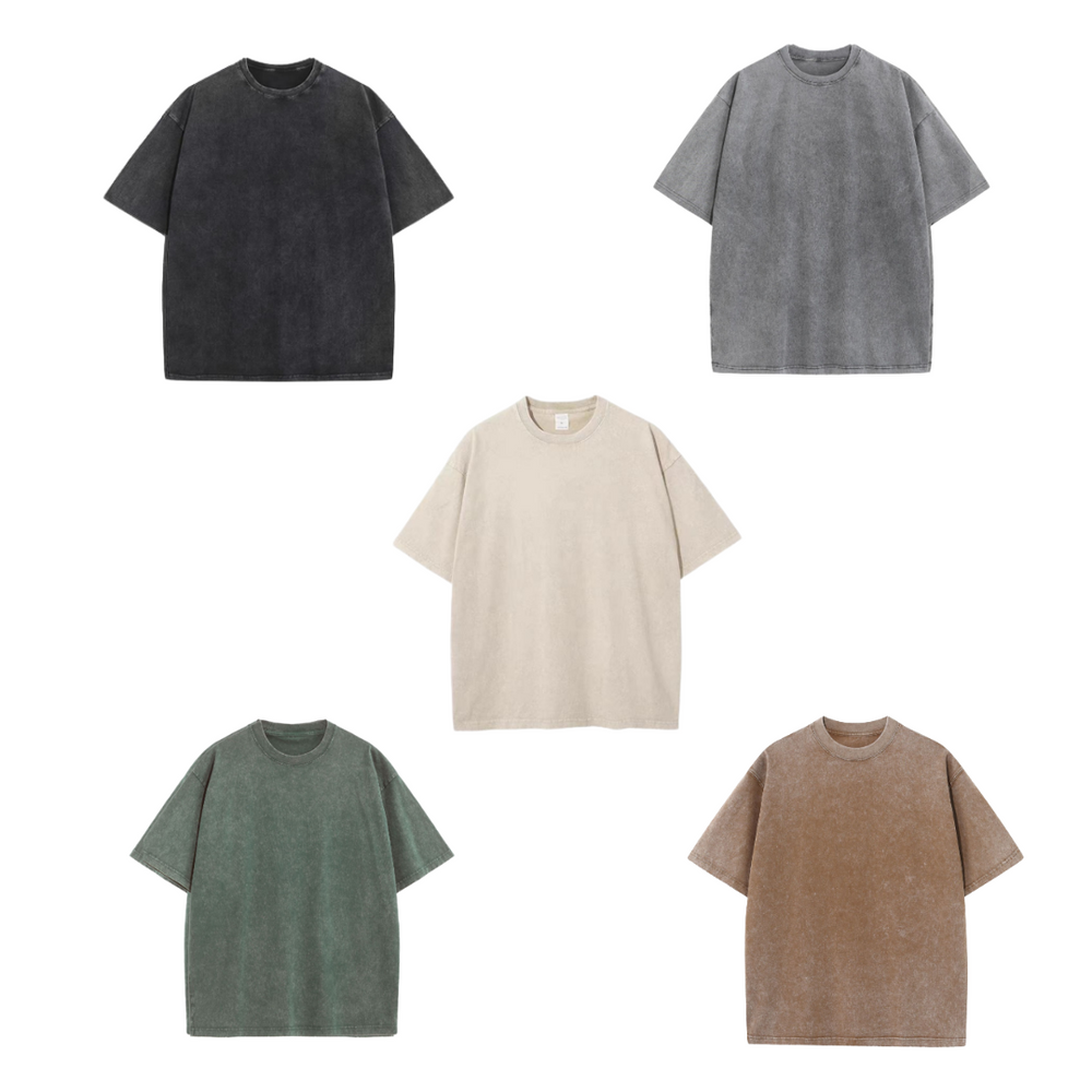 Icone™ ComfortShirt 1+1 GRATIS: Premium Comfortabel Los Pasvorm Gewassen T-shirt
