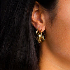 Jewelance™ LuxeHoops 1+1 GRATIS: Luxe Minimalistische Elegante Mode Hoepel Oorbellen