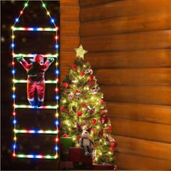 Ledsen™ ChristmasLadder: Durable Buiten LED Kerstmis Ladder Licht Weergave
