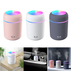 Magic air™ Geurrijke H2O Luchtbevochtiger met LED & Aromatherapie