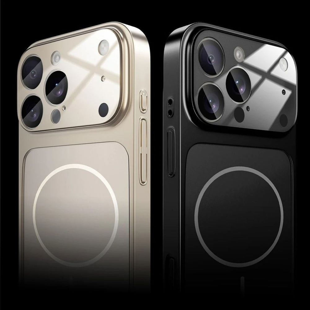 MagsafeCase: iPhone Magsafe Glaslens Beschermend Telefoon Geval