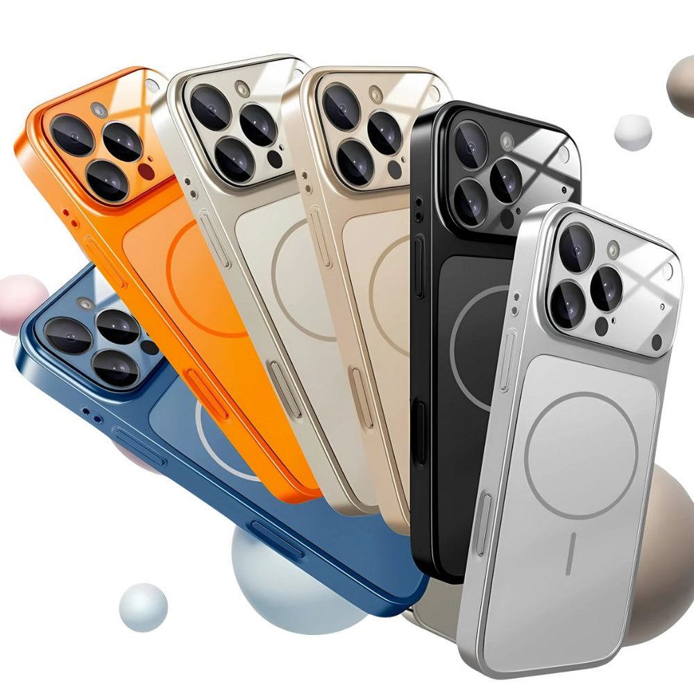 MagsafeCase: iPhone Magsafe Glaslens Beschermend Telefoon Geval