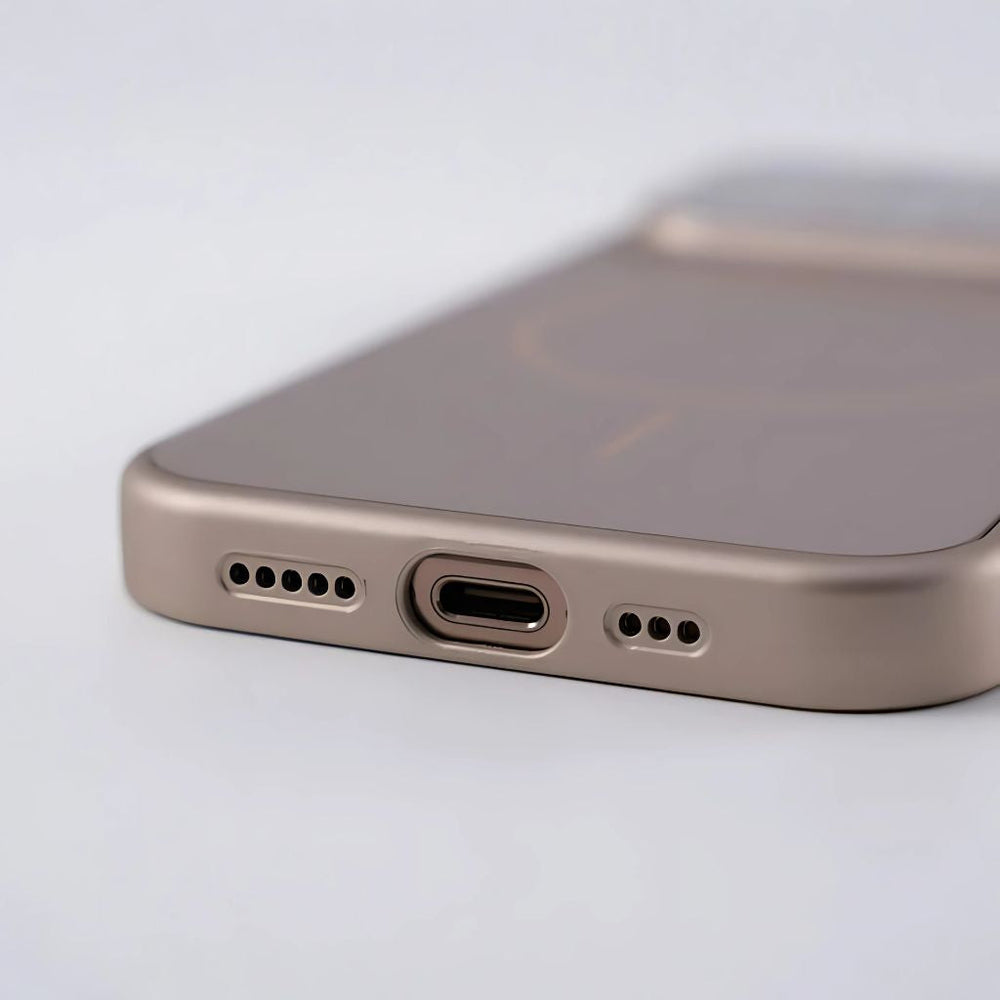 MagsafeCase: iPhone Magsafe Glaslens Beschermend Telefoon Geval