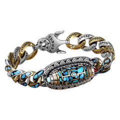 Jewelance™ MantraBracelet – Draaibaar Tijdloos Symbolisch Mantra Armband