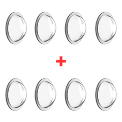 LensGuard 1 SET +1 SET GRATIS - Auto Camera Lens Bewaker Dome Bescherm