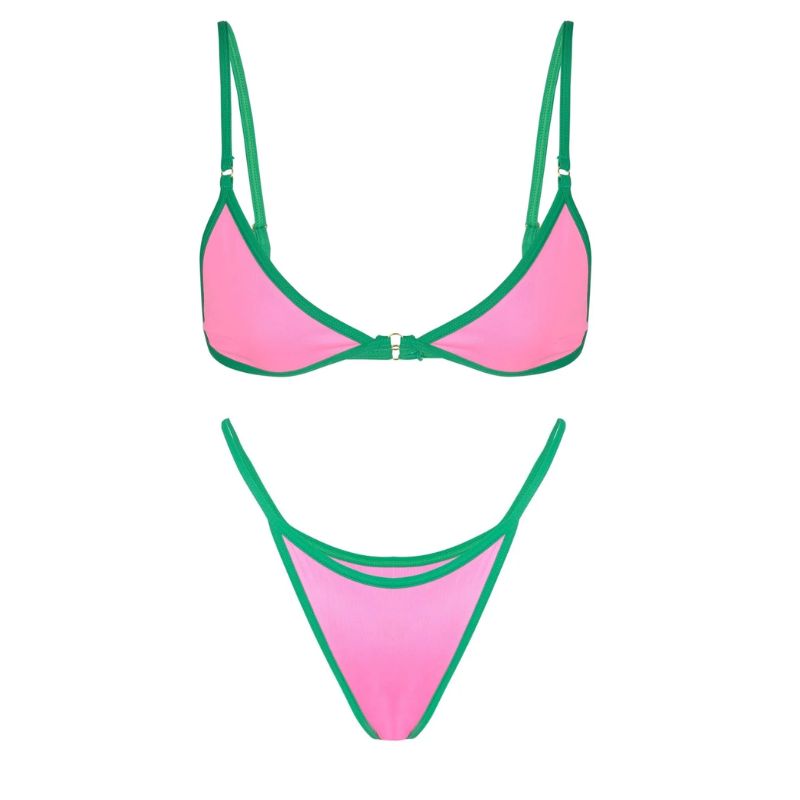 Icone™ TriangleBikini 1+1 GRATIS: Heet Zomer Driehoek Contrast Kleur Bikini
