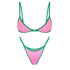 Icone™ TriangleBikini 1+1 GRATIS: Heet Zomer Driehoek Contrast Kleur Bikini