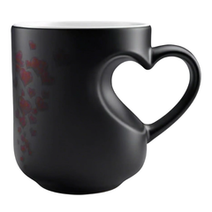Globetrek° HeartMug: Kleurveranderende Keramische Thermochromische Hartmok