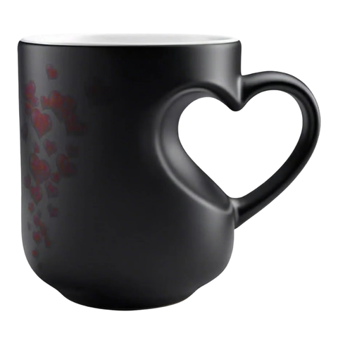 Globetrek° HeartMug: Kleurveranderende Keramische Thermochromische Hartmok