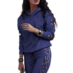 Icone™ SportsSet - Dames Comfortabele Spoor Twee-Delige Sportset