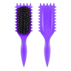 Rose® CurlBrush 1+1 GRATIS: Anti-Frizz Borstelharen Haarstyling Krulborstel
