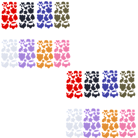 FabricPatches 1+1 GRATIS: Decoratieve Kleefmiddel Gat Lapje Reparatie Stoffen Pleisters