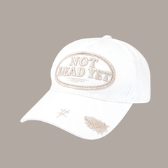 Icone™ BaseballCap: Niet Dood Nog Citaat Honkbal Vintage Kap