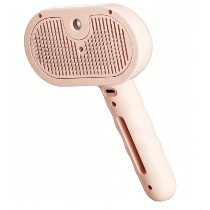 DogCatFri™ PetSteamer: 2-In-1 Spuit Verzorgingsborstel Stoomboot Huisdieren