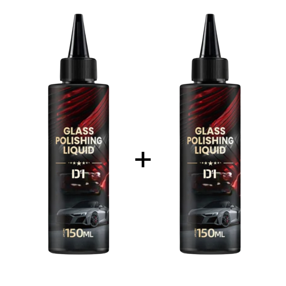 Cleaner Pro° GlassPolisher 1+1 GRATIS: Auto Glas Reiniger En Polijstmiddel Vloeistof