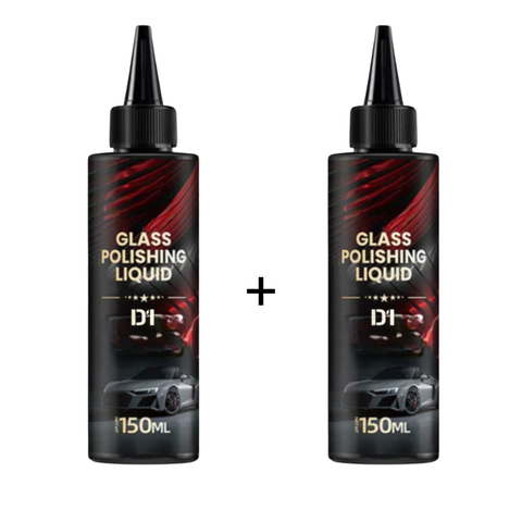 Cleaner Pro° GlassPolisher 1+1 GRATIS: Auto Glas Reiniger En Polijstmiddel Vloeistof