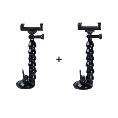 GlideHold® FlexibleHolder 1+1 GRATIS: Universele Zuigbasis Zwanenhals Flexibele Telefoonhouder