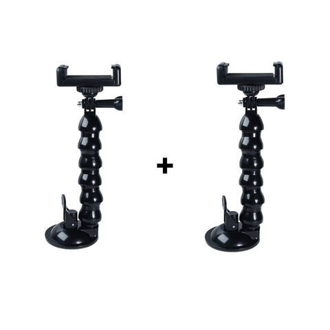GlideHold® FlexibleHolder 1+1 GRATIS: Universele Zuigbasis Zwanenhals Flexibele Telefoonhouder