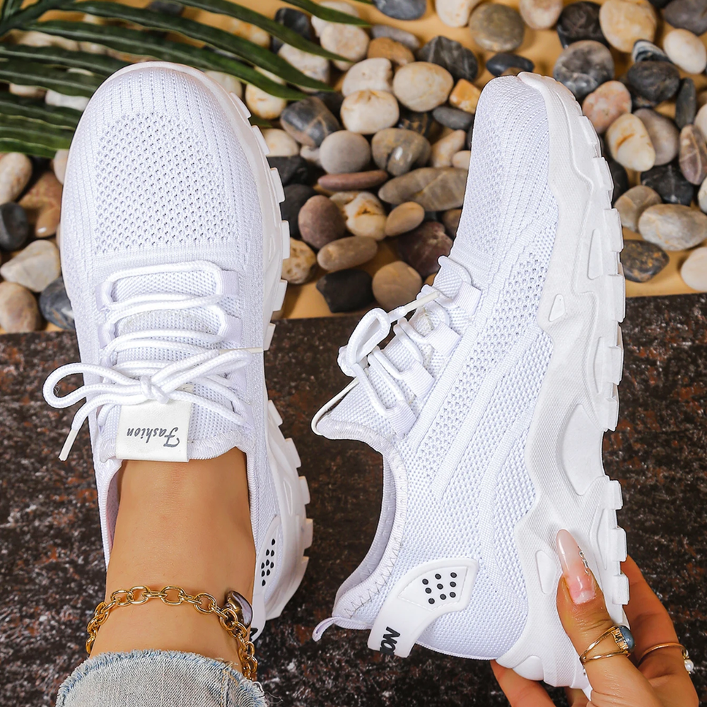 Happy™ BreathableSneakers: Dames Mesh Sport Ademend Sneakers