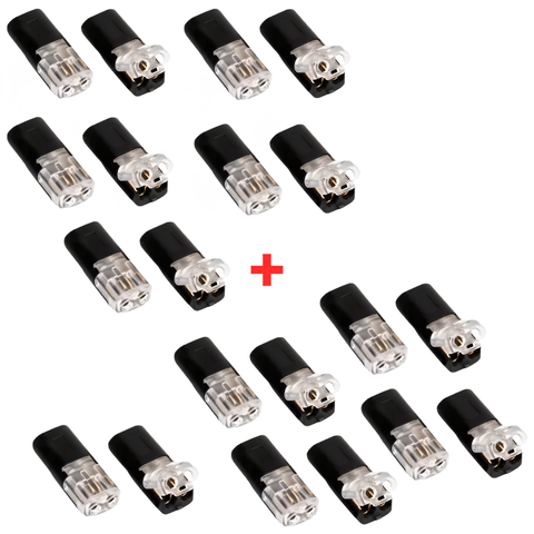 SolderlessConnector 10+10 GRATIS - Snel Zeker Verbinding Soldeerloos Draad Splice Connector
