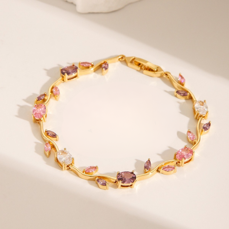 Jewelance™ TulipBracelet 1+1 GRATIS: Sprankelende Mode Klassieke Tulparmband