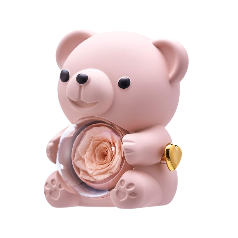 Jewelance™ TwinHearts – Roterende Roos Tweelingharten Ketting Cadeau Sieraden