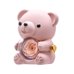 Jewelance™ TwinHearts – Roterende Roos Tweelingharten Ketting Cadeau Sieraden