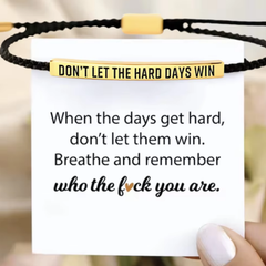 Jewelance™ TubeBracelet 1+1 GRATIS: Motiverend Bericht Vlechtbare Verstelbare Tube Armband