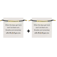 Jewelance™ TubeBracelet 1+1 GRATIS: Motiverend Bericht Vlechtbare Verstelbare Tube Armband