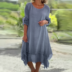 Icone™ LooseDress: Eenvoudige Ademende Losse Pasvorm Jurk