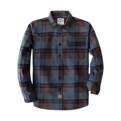 Icone™ CheckeredShirt: Stijlvol Toevallig Pastelroze Geruit Shirt