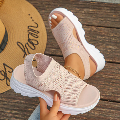 Happy™ ComfortSandals - Ademend Open Teen Comfort Platform Sandalen