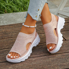 Happy™ ComfortSandals - Ademend Open Teen Comfort Platform Sandalen