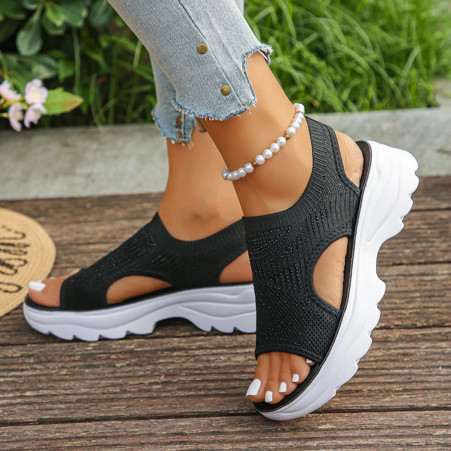 Happy™ ComfortSandals - Ademend Open Teen Comfort Platform Sandalen