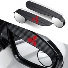 MirrorVisors 1+1 GRATIS: Auto Zijspiegel Regen Wenkbrauw Blinde Hoek Spiegel Visors