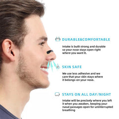 AirFlow 1+1 GRATIS: Betere Ademhalingshulp En Slaapondersteuning Neusdilator Kit