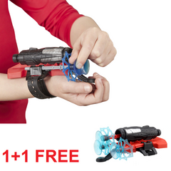 Kletshuts™ WebShooter 1+1 GRATIS: Draagbaar Web Launcher Speelgoed Zuigpijltjes Schieter