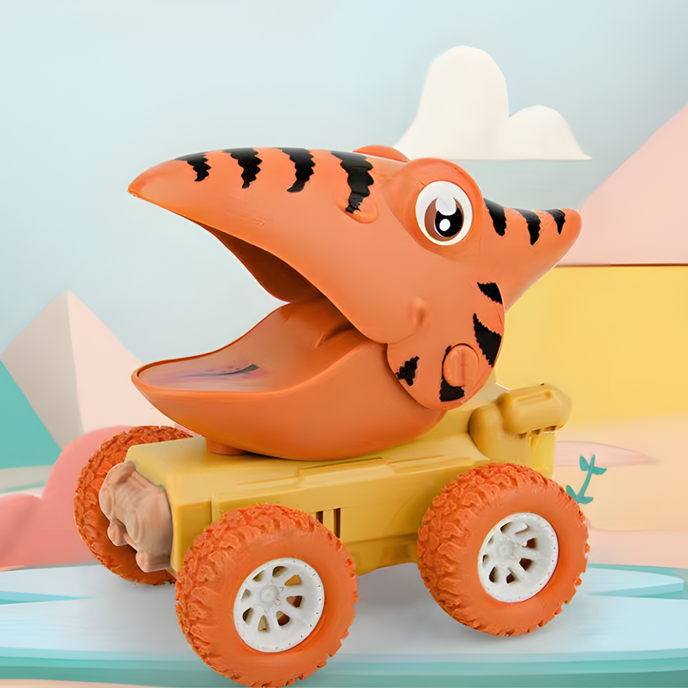 Kletshuts™ DinosaurToy: Leuk En Gemakkelijk Terugtrekken Ontwerp Auto Dinosaurus Speelgoed