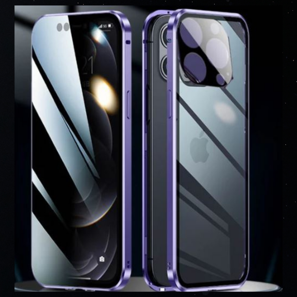 PrivacyCase - Anti-Peep Magnetisch Privacy iPhone Hoesje