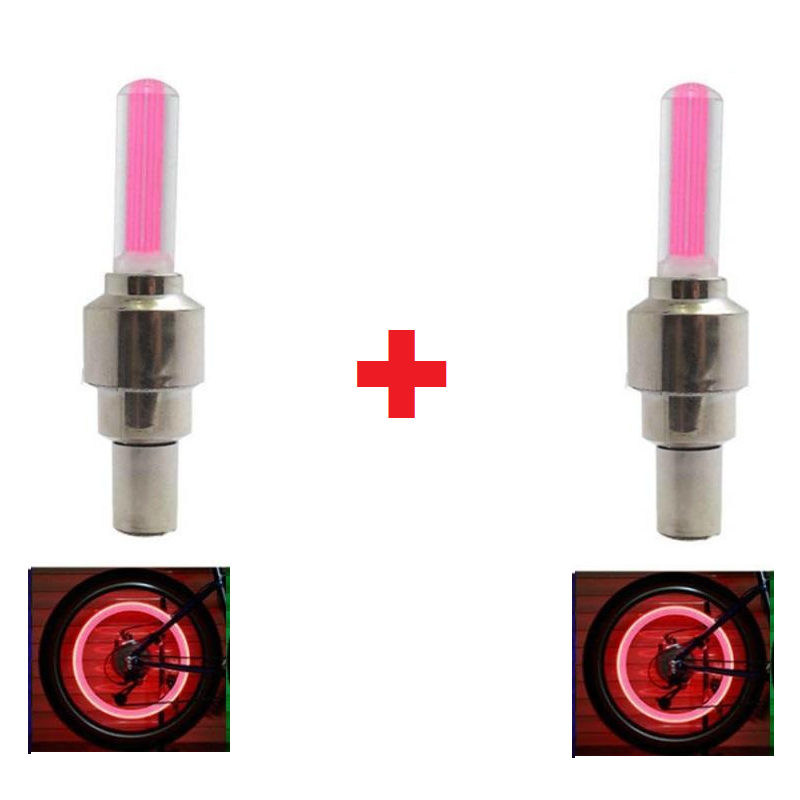 Ledsen™ ValveLights 1+1 GRATIS: LED Band Ventiel Doppen Nacht Ritten Wiel Lichten