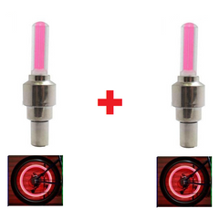 Ledsen™ ValveLights 1+1 GRATIS: LED Band Ventiel Doppen Nacht Ritten Wiel Lichten