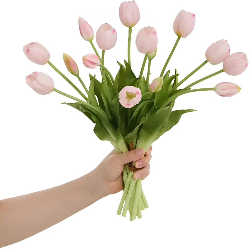 ArtificialTulips: Realistische Schoonheid Kunstbloem Decoratie Tulpen Set