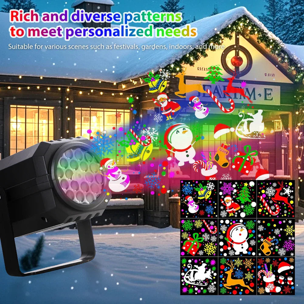 Ledsen™ ChristmasProjector: Verrukkelijk Magisch Kerstmis Projector Decoratie Licht