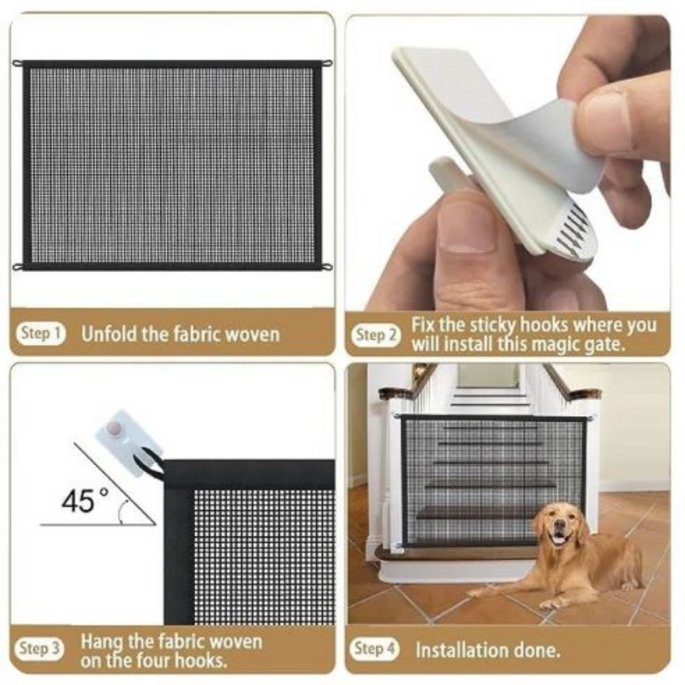 DogCatFri™  MagicGate - Huisdieren Veilig Bewaker  Draagbaar Poort