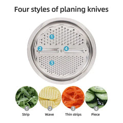 Globetrek° MultifunctionalStrainer: 3-In-1 Multifunctionele Keuken Gadget Snijder En Zeef