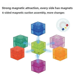 Kletshuts™ MagnetBlock - Sterke Magnetische Bouwblok Set Voor Kinderen