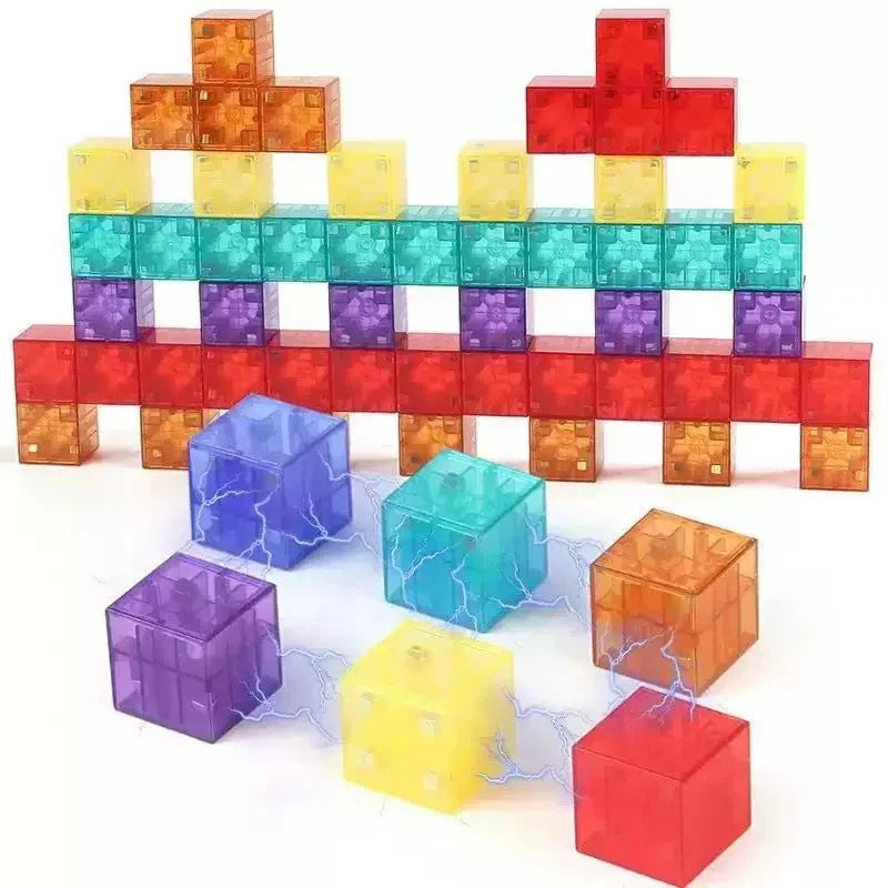 Kletshuts™ MagnetBlock - Sterke Magnetische Bouwblok Set Voor Kinderen
