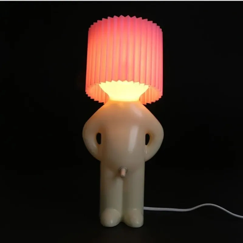 Ledsen™ BoyLamp: Charmant Klein Decoratief LED Jongen Lamp
