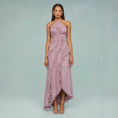 Icone™ RuffleDress - Elegante Straling Luxe Ruffle Jurk
