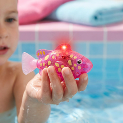 Kletshuts™ FloatingFish: Interactieve Glim-In-Water Drijvende Vissentoys Voor In Bad